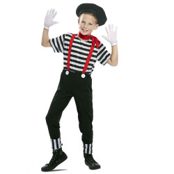 Deguisement mime gar√ßon  