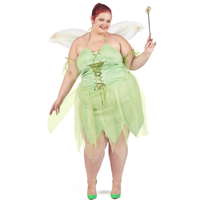 D√©guisement grande taille f√©e verte sexy femme  