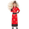 D√©guisement chinoise rouge fille  