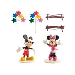 Kit de d√©corations de g√¢teau Mickey et Minnie  