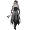 D√©guisement fant√¥me mari√©e noire femme Halloween  