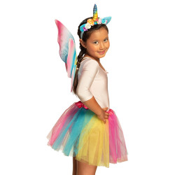 Set accessoires licorne multicolore fille  