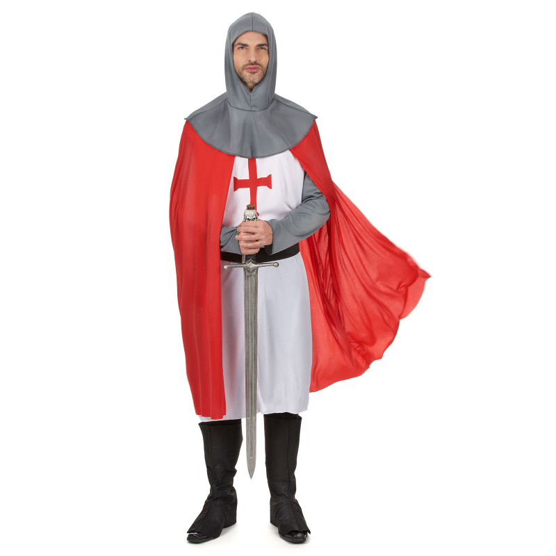 D√©guisement chevalier crois√© m√©di√©val homme  