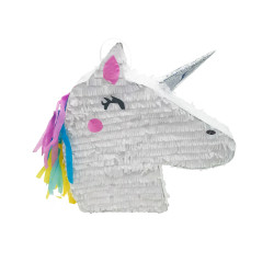 Pi√±ata t√™te de licorne kawa√Ø 47 x 32 x 8 cm  