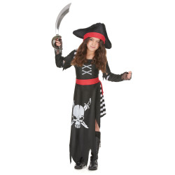 D√©guisement pirate capitaine fille  