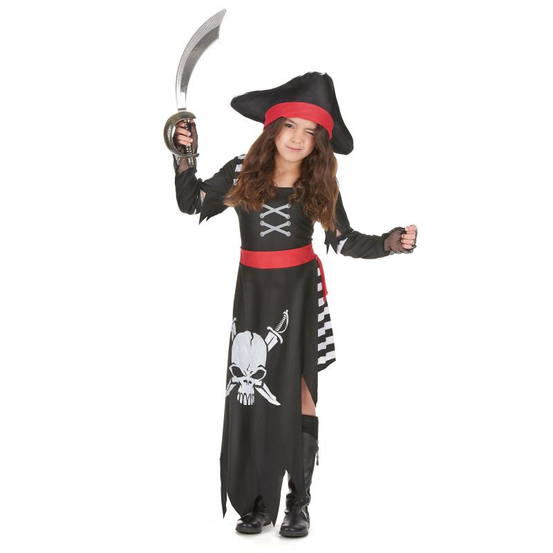 D√©guisement pirate capitaine fille  