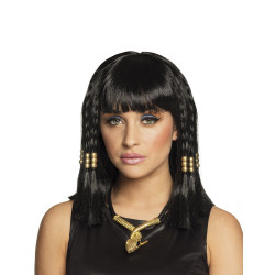 Perruque courte egypte noire femme  
