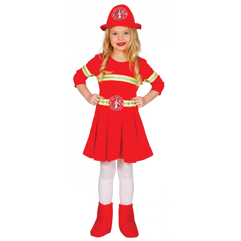 D√©guisement robe pompier fille  
