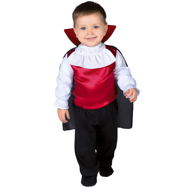 D√©guisement vampire rouge et noir b√©b√©  