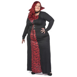 D√©guisement vampire √©l√©gant grande taille femme  
