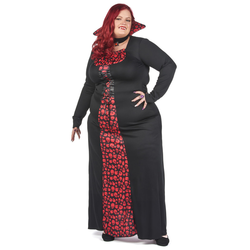 D√©guisement vampire √©l√©gant grande taille femme  