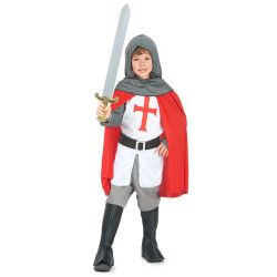 D√©guisement chevalier crois√© gar√ßon  