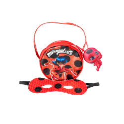 Sac Ladybug avec peluche Tikki Miraculous  