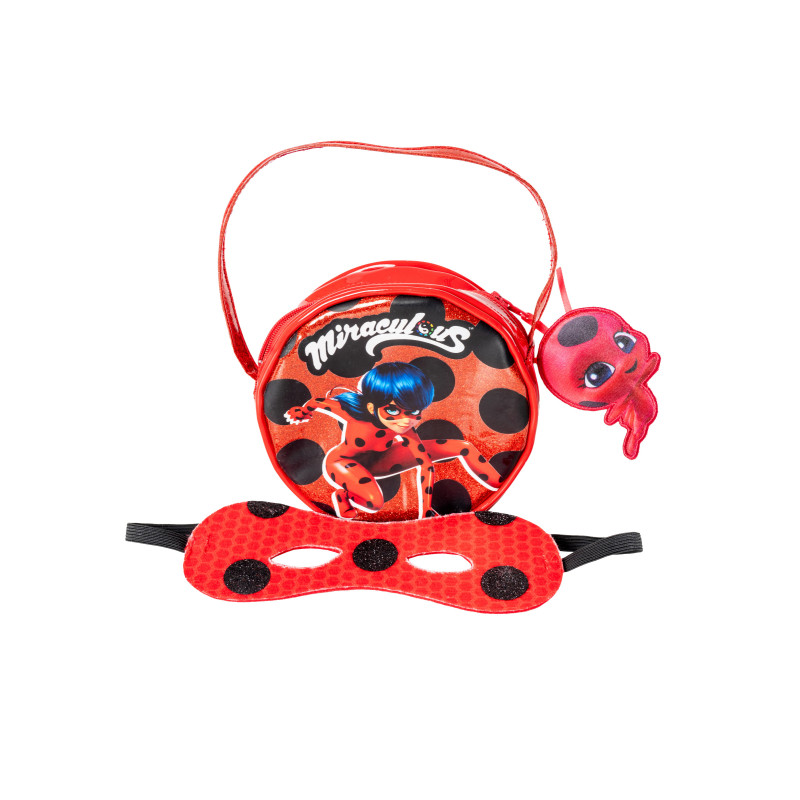 Sac Ladybug avec peluche Tikki Miraculous  