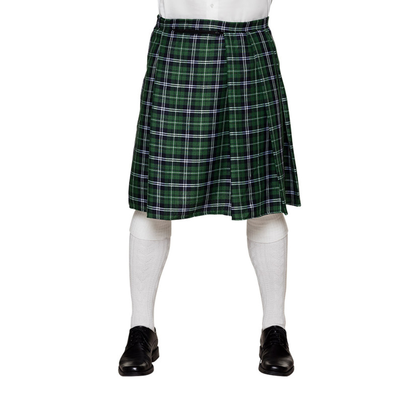 Kilt √©cossais vert homme  