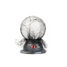 Boule de cristal lumineuse et sonore 19 x 13 cm  