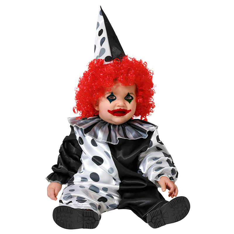 D√©guisement Clown Halloween b√©b√©  
