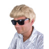 Perruque Blonde Chanteur Johnny homme - Déguisement rockeur Homme The Duck