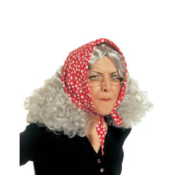 Perruque vieille femme  