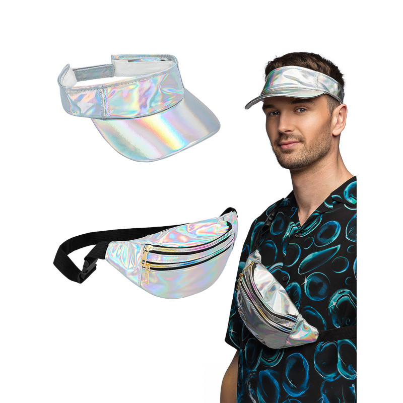 Set d'accessoires festival holographiques  