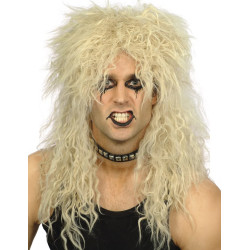 Perruque hard rocker adulte  