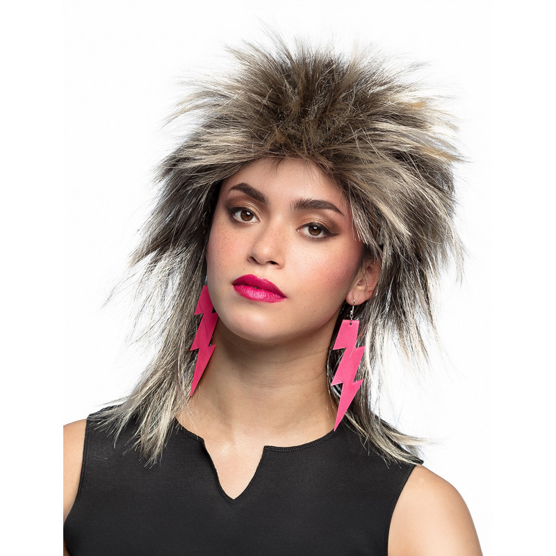 Perruque punk adulte femme  