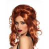 Perruque cowgirl rousse femme  
