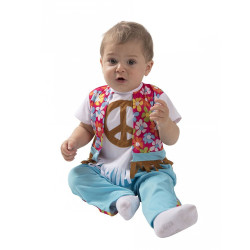 D√©guisement petit hippie b√©b√©  