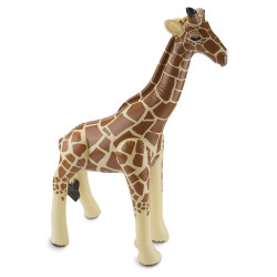 D√©coration girafe gonflable 74x65x25cm  