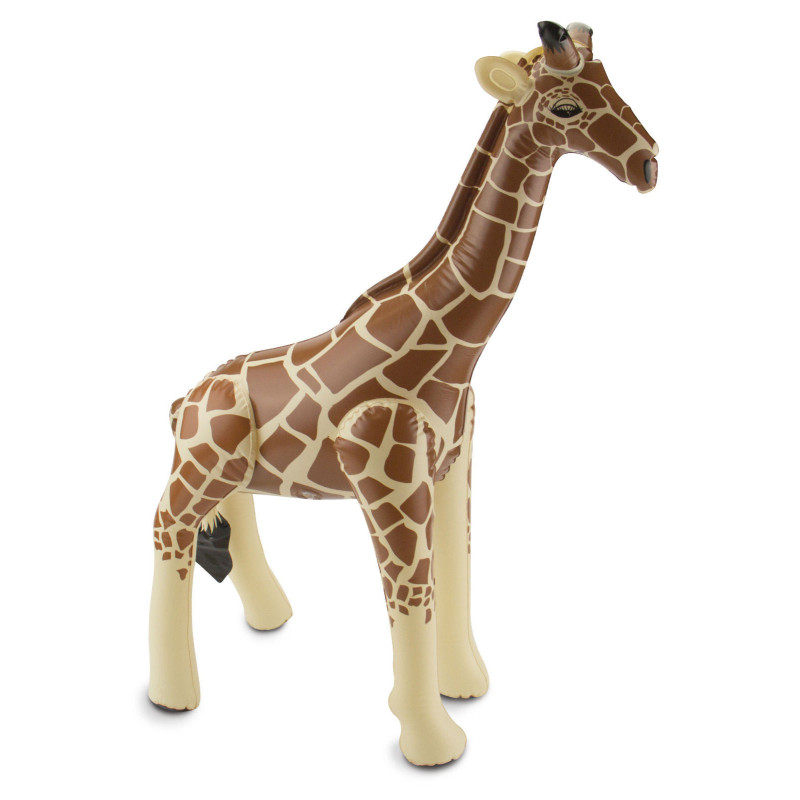 D√©coration girafe gonflable 74x65x25cm  