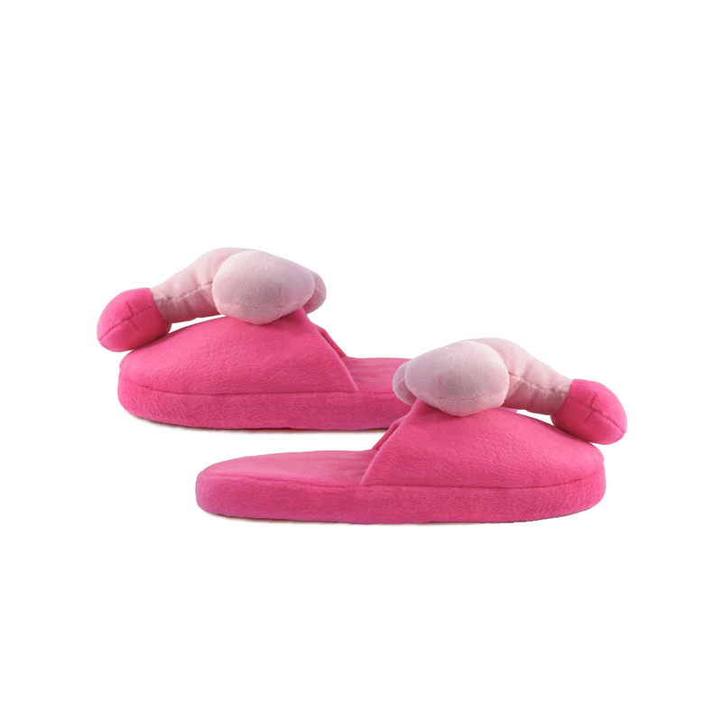 Chaussons humoristiques zizi adulte  