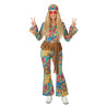 D√©guisement hippie col V femme  