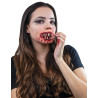 Fausses dents pointues ensanglant√©s adulte  