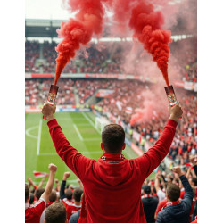 2 Fumig√®nes √† main rouges 45 secondes  