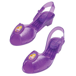 Chaussures de princesse Raiponce violettes enfant  