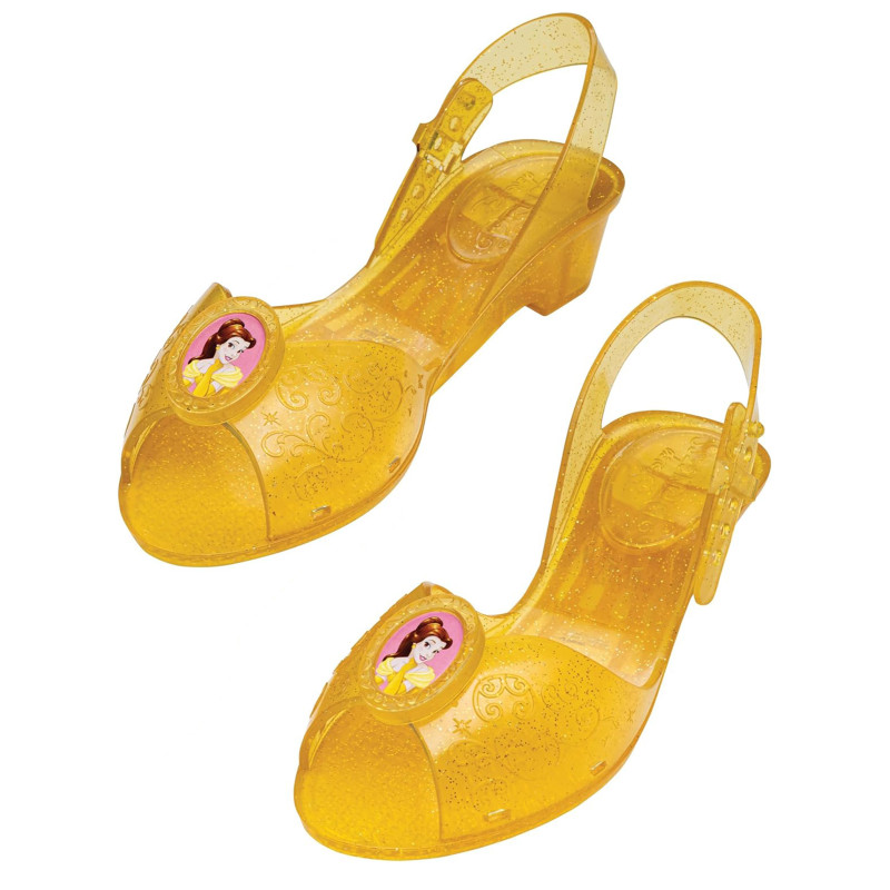 Chaussures de princesse Belle jaunes  