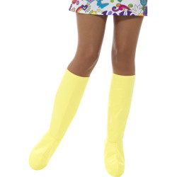 Couvre-bottes jaunes femme  
