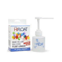 Petite bouteille HI-FLOAT avec pompe pour ballons h√©lium 150ml  