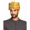 Chapeau sultan dor√© adulte  