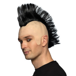 Perruque punk cr√™te homme  