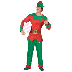 D√©guisement elfe homme No√´l  