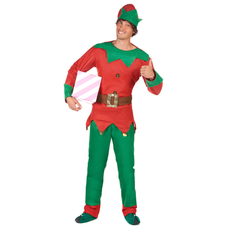 D√©guisement elfe homme No√´l  
