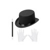 Kit accessoires magicien enfant  