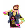 Kit accessoires fluo ann√©es 80 fille  