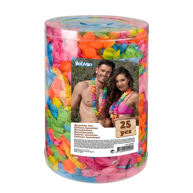 25 Colliers multicolores Hawa√Ø  