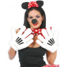Gants mains g√©antes souris adulte  