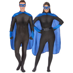 Kit super h√©ros bleu adulte  