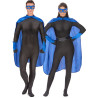 Kit super h√©ros bleu adulte  