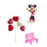 Kit de d√©corations g√¢teaux Minnie  