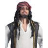 Perruque pirate √† tresses adulte  